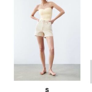 Zara Cream Camisole corset top